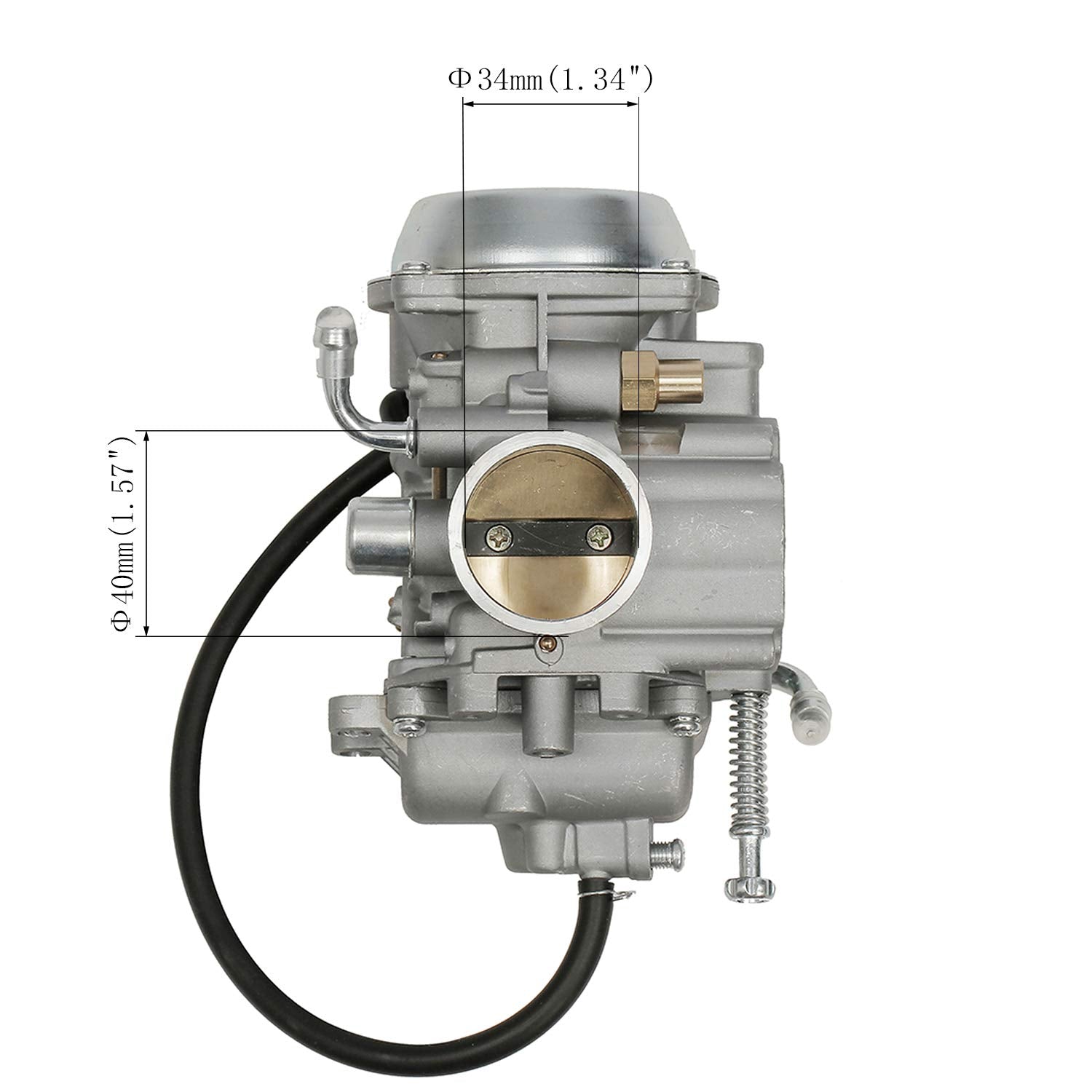 Carburetor Carb Compatible With Polaris Sportsman 300 335 400 450 500 600 700, Magnum 325 330 425 500, Ranger 400 425 500, Trail Boss 325 330, Trail Blazer 330, Hawkeye 300 400 & More